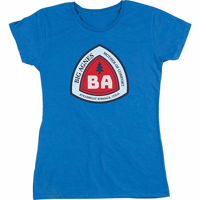Big Agnes Women's Blaze Logo T-shirt 3 Big Agnes Women's Blaze Logo T-shirt